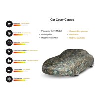 Autoabdeckung Car Cover Camouflage für BMW 02 Limousine 1502 / 1600-2 / 1802 (114)