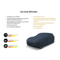 Soft Indoor Car Cover for Jeep Wrangler III Unlimited (JK)
