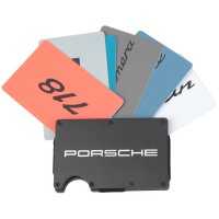 Porsche Kreditkarten Etui Visitenkarten Etui Schwarz