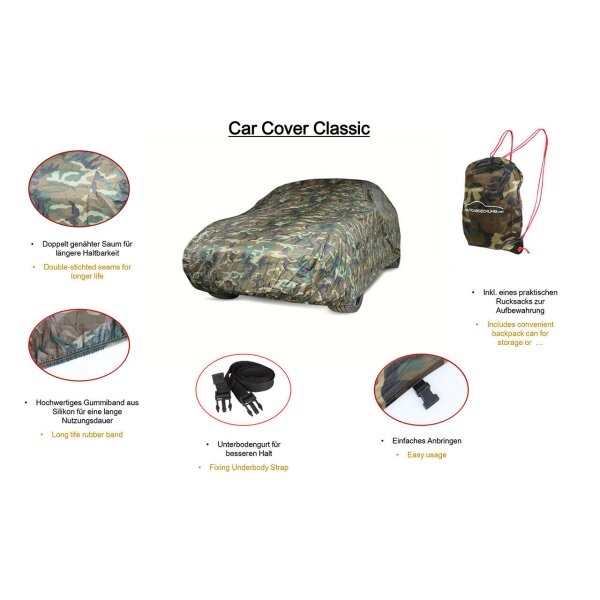 Car Cover Camouflage for Audi Q3 Sportback (F3), 85,00 €