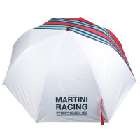 Porsche Martini Racing Sonnenschirm Regenschirm 2 in 1 Reisegröße mit Hülle