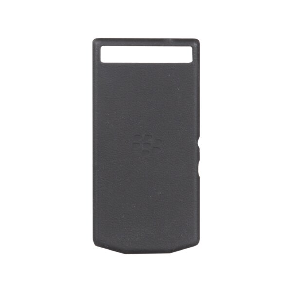 Porsche Desgin Leather Battery Door Cover for Blackberry P9982 Black