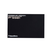 PORSCHE DESIGN P3300 Leather Classic Line Cubic Case for BLACKBERRY P9982 Black