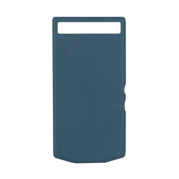 Porsche Desgin Leather Battery Door Cover  for Blackberry P9982 Blue