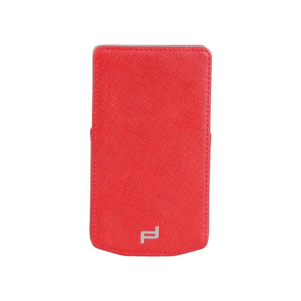 PORSCHE DESIGN P3300 LEATHER Cubic Case for BLACKBERRY P9983 Red Special Edition