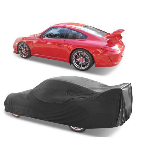 Soft Indoor Car Cover Autoabdeckung mit Spiegeltaschen für Porsche 91,  139,00 €