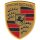 Porsche Crest fabric emblem