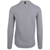 Porsche Design mens sweatshirt crew neck gray grey polyester cotton elastane
