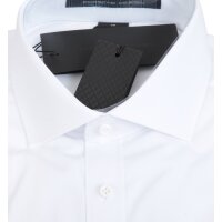 Porsche Design Mens Long Sleeve Shirt Kent Collar White
