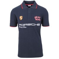 Porsche Mens Short Sleeve Poloshirt Polo Shirt 911 Turbo...