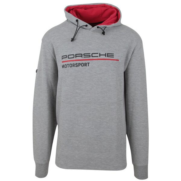 Porsche Mens Hoody Sweater Gray Grey Motorsport Collection