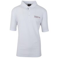 Porsche Mens Poloshirt Polo Shirt White Stretch...