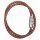 Porsche Design Jewellery Mens Leather 2-ways Bracelet Brown Magnetic Closure