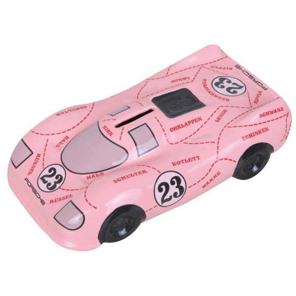 Porsche 917 Kinder Spardose Money Box Pink Porzellan WAP0500050KSAU