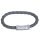 Porsche Design Jewellery Mens Leather Bracelet Gray Grey Magnetic Closure