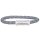 Porsche Design Jewellery Herren Leder Armband 21,5 cm Grau Magnet-Verschluss