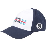 Porsche Herren Baseball-Cap Cap Mütze Basecap Martini Racing Blau Baumwolle