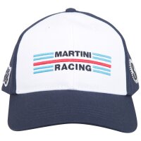 Porsche Herren Baseball-Cap Cap Mütze Basecap Martini Racing Blau Baumwolle